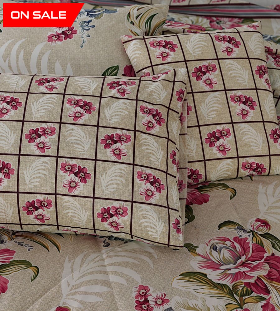 7 Pcs Comforter Set Mh-733 Quilts & Comforters