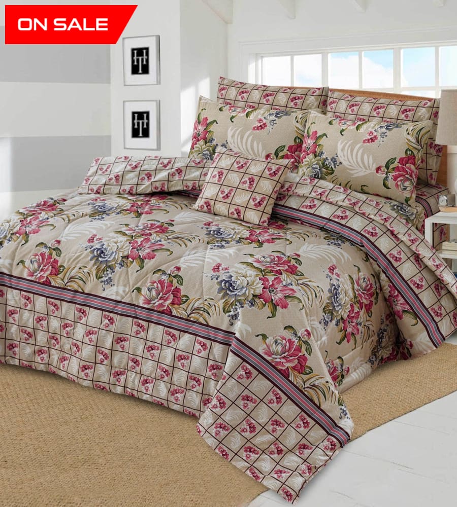 7 Pcs Comforter Set Mh-733 Quilts & Comforters