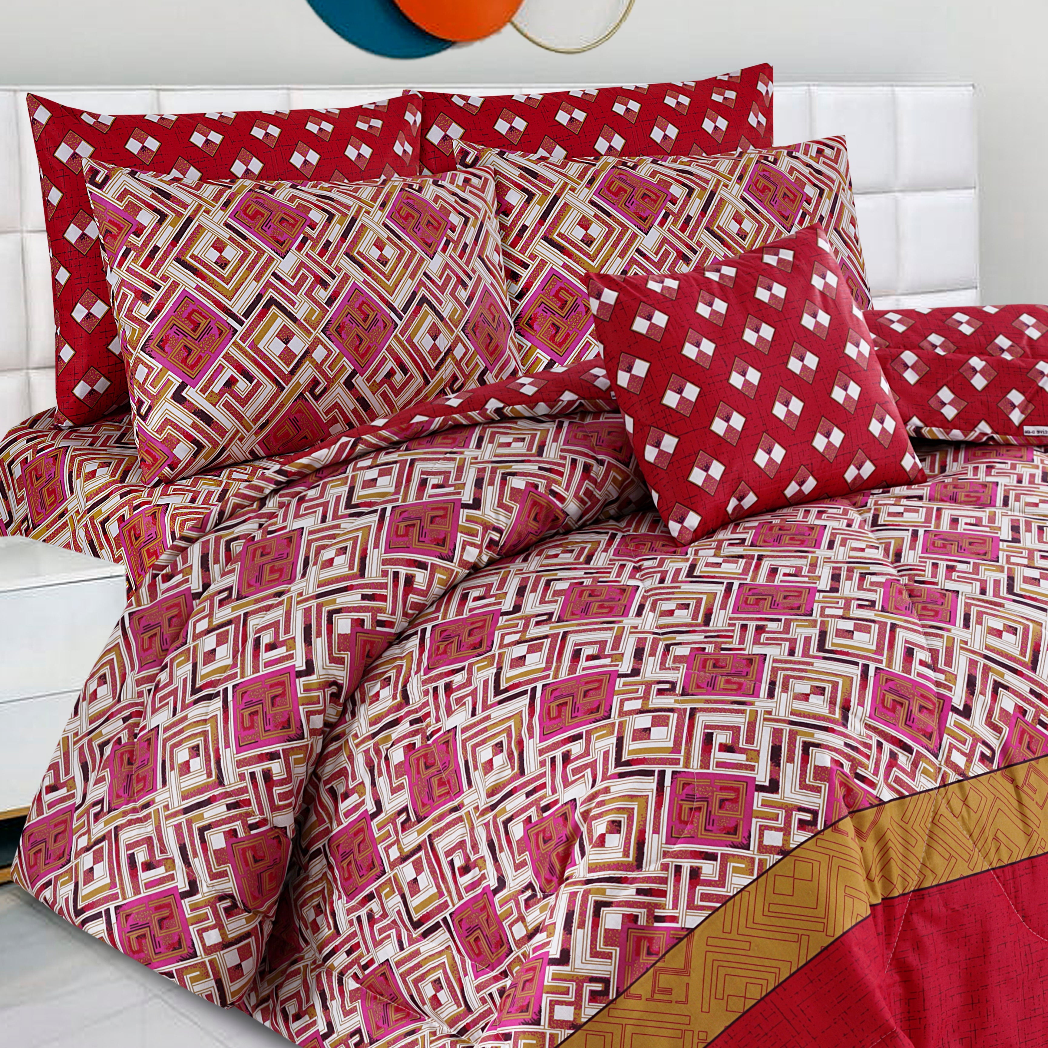 7 Pcs  Comforter Set Mh-774