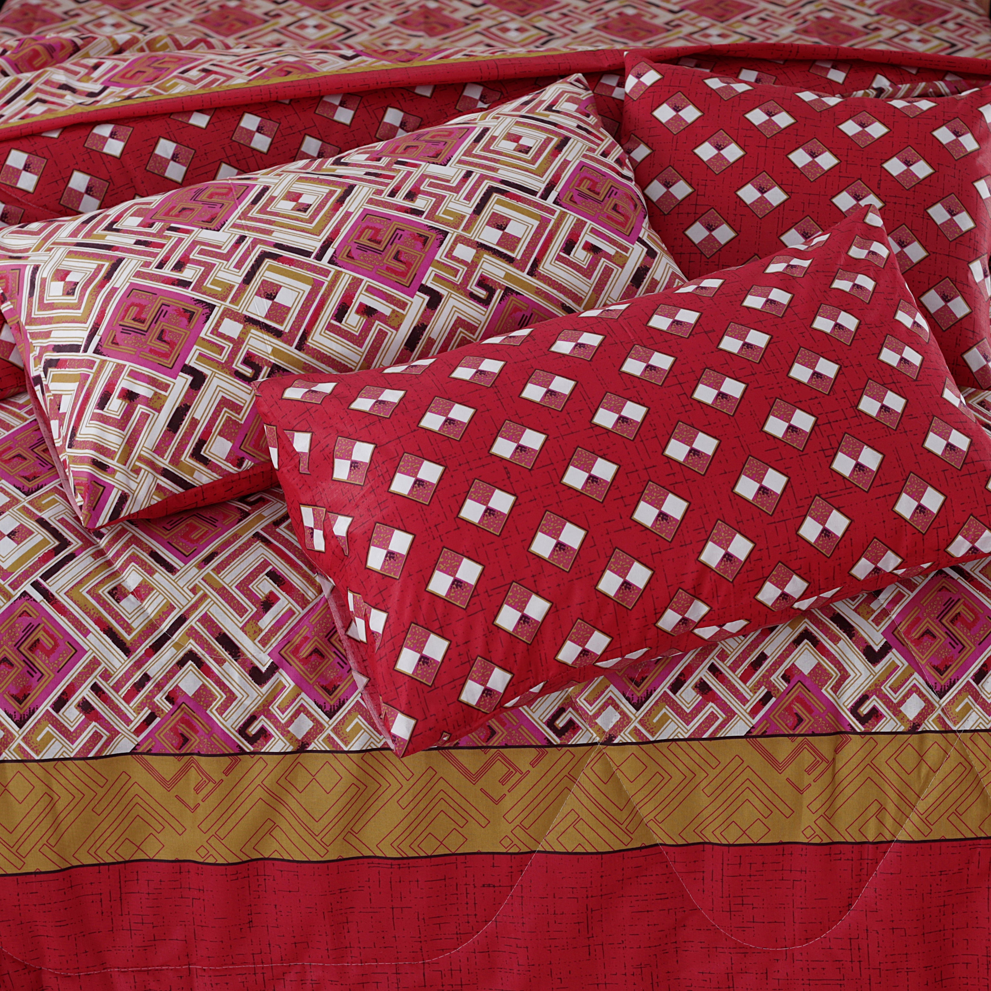 7 Pcs  Comforter Set Mh-774