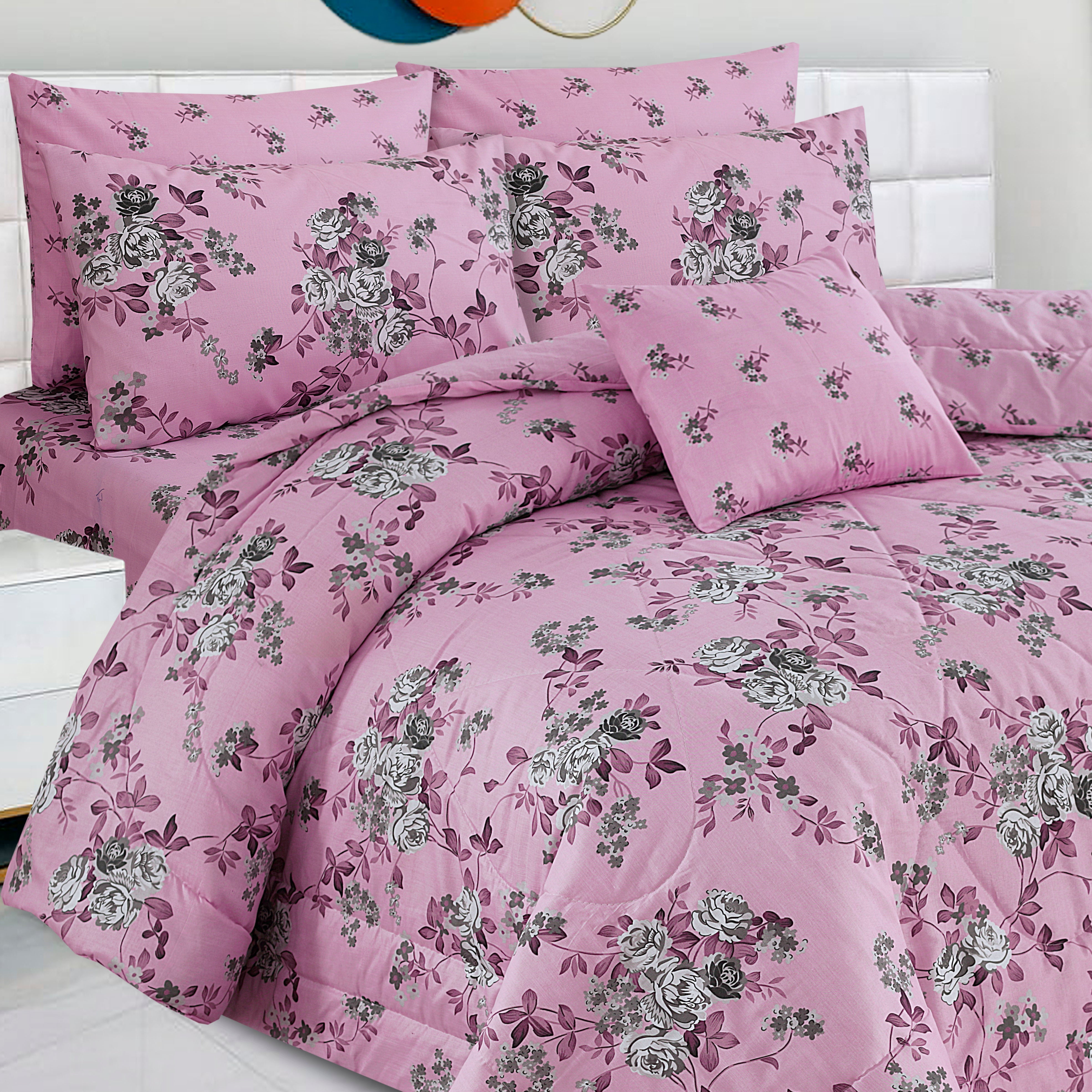 7 Pcs  Comforter Set Mh-783