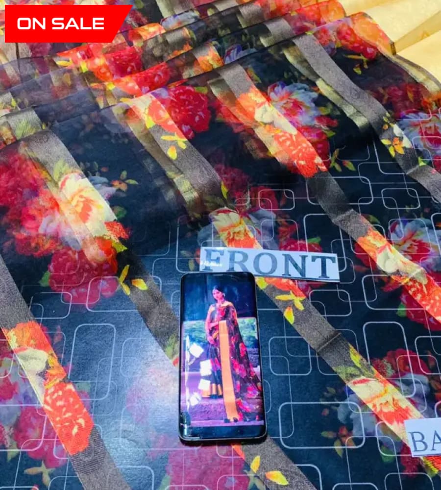 Fcc - 501 Unstitched Saree 02 Apparel