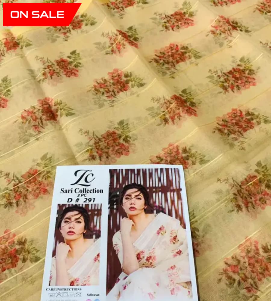 Fcc - 501 Unstitched Saree Apparel